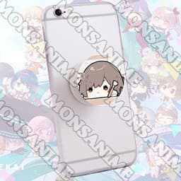 Giá đỡ điện thoại PROJECT SEKAI ver MẶT CHIBI pop socket in hình tiện lợi xinh xắn 4