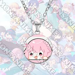 Vòng cổ in hình PROJECT SEKAI ver MẶT CHIBI xinh xắn quà tặng độc đáo 3