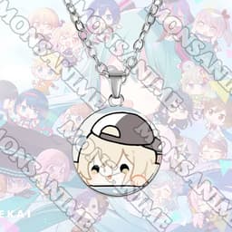 Vòng cổ in hình PROJECT SEKAI ver MẶT CHIBI xinh xắn quà tặng độc đáo 6