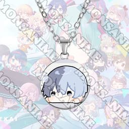 Vòng cổ in hình PROJECT SEKAI ver MẶT CHIBI xinh xắn quà tặng độc đáo 9