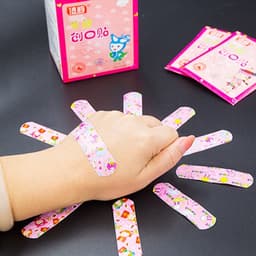 Băng Cá Nhân Hình Thú (Hộp 100 Cái), Hộp 100 miếng băng keo cá nhân HÌNH THÚ cute cho bé 1