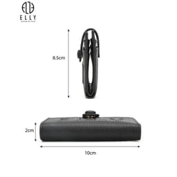 [Tặng hộp 20.10] Ví nữ cao cấp da thật ELLY EV89 ví cầm tay nhỏ gọn chính hãng 5