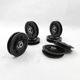 (Poly) Bánh xe ròng rọc phụ kiện hỗ trợ tập gym chuyên dụng 92mm và 115mm TGG 2