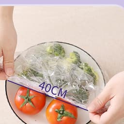 Màng bọc thực phẩm viền chun co giãn UYIKU Nhật Bản túi 100 cái siêu dai, tái sử dụng 9