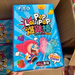 Hộp 20 gói Kẹo Mút hình Mickey chấm kẹo nổ 2
