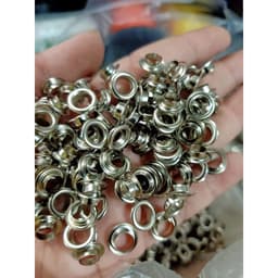 Khoen mắt cáo, khoen ore mắt cáo, khuy bạt, khuy luồn oze Chất liệu sắt Hàng Việt Nam Chuyên dùng đóng bạt, túi giấy 4