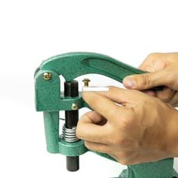 Máy đóng nút (cúc) đa năng, máy đóng khoen khuôn dập khuy bạt, oze, đinh tán, đính hạt..Máy đóng thủ công (CHƯA GỒM CỐI) 7