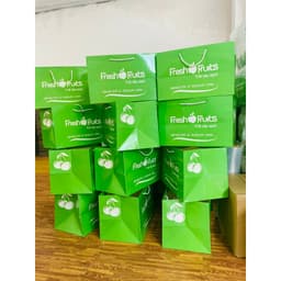 Combo - Khay Túi Giấy Đựng Giỏ Trái Cây  Loại 1kg, 3kg, 5kg 8