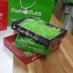 Combo - Khay Túi Giấy Đựng Giỏ Trái Cây  Loại 1kg, 3kg, 5kg 9