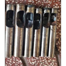 Cây đục lỗ Dụng cụ đột lỗ tròn Hàng Việt Nam Bằng thép đen  (Size Từ 10mm đến 30mm) Dụng cụ làm đồ da 7