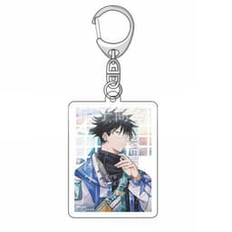(mua 1 tặng 1) Móc khóa JUJUTSU KAISEN ver ĐỒ DIỄN Chú thuật hồi chiến in hình anime chibi mica acrylic dễ thương 7