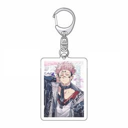 (mua 1 tặng 1) Móc khóa JUJUTSU KAISEN ver ĐỒ DIỄN Chú thuật hồi chiến in hình anime chibi mica acrylic dễ thương 3