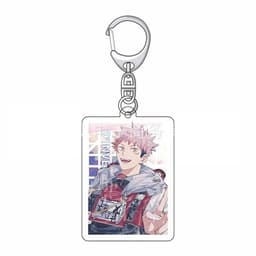 (mua 1 tặng 1) Móc khóa JUJUTSU KAISEN ver ĐỒ DIỄN Chú thuật hồi chiến in hình anime chibi mica acrylic dễ thương 5