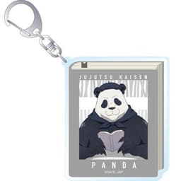 (mua 1 tặng 1) Móc khóa JUJUTSU KAISEN ver ĐỌC SÁCH Chú thuật hồi chiến in hình anime chibi mica acrylic dễ thương 4