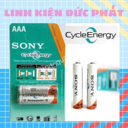 Pin Sạc Sony AA (2A) / AAA (3A) Chính Hãng Vỉ 2 Viên/ Camelion/ Sạc Pin Tiểu 3 Khe 3