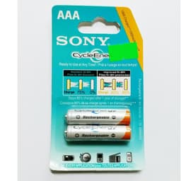 Pin Sạc Sony AA (2A) / AAA (3A) Chính Hãng Vỉ 2 Viên/ Camelion/ Sạc Pin Tiểu 3 Khe 7