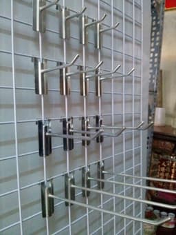 Combo 10 Móc treo ốp lưng, phụ kiện điện thoại, móc cài lưới sắt chất liệu mạ kẽm, tay cài lưới sắt 11