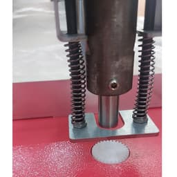Máy đục lỗ 1 đầu thủ công Model QY-35 Đột lỗ size lớn 14mm,16mm,18mm,20mm.. trên giấy dày, bìa carton, da, bạt, vải 6