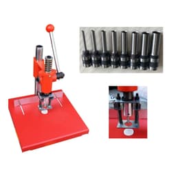 Máy đục lỗ 1 đầu thủ công Model QY-35 Đột lỗ size lớn 14mm,16mm,18mm,20mm.. trên giấy dày, bìa carton, da, bạt, vải 4