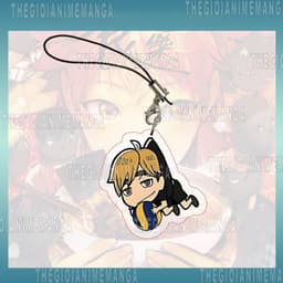 (Tặng móc kóa) Móc dây treo điện thoại HAIKYUU! ver BỊ TREO in hình chibi mica trong acrylic móc khóa anime bóng chuyền 7