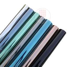 Giấy dán kính chống nắng nóng UV, Film cách nhiệt cửa sổ Phim phản quang cửa kính khổ 1mx0.5m 1
