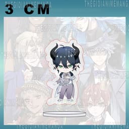 (mua 1 tặng 1) (3CM) Mô hình Standee Disney Twisted-Wonderland mini chibi mica acrylic tượng anime 3