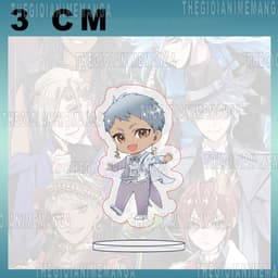(mua 1 tặng 1) (3CM) Mô hình Standee Disney Twisted-Wonderland mini chibi mica acrylic tượng anime 5