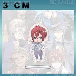 (mua 1 tặng 1) (3CM) Mô hình Standee Disney Twisted-Wonderland mini chibi mica acrylic tượng anime 9