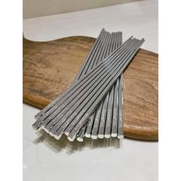 Set 10 đôi đũa inox 316 Chockmen dài 24.8cm không trơn trượt , sạch sẽ, an toàn đũa inox cao cấp 1