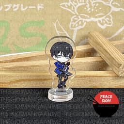 (mua 1 tặng 1) (3cm) Mô hình Standee TOKYO ALIENS ver ĐẦU TO tượng mica acrylic anime chibi trưng bày 5