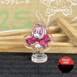 (mua 1 tặng 1) (3cm) Mô hình Standee TOKYO ALIENS ver ĐẦU TO tượng mica acrylic anime chibi trưng bày 6