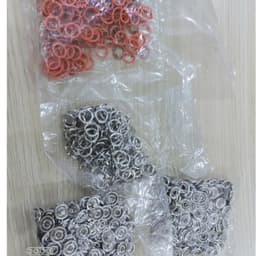 [SỈ] Nút bấm vành 9mm Cúc áo em bé Nút bấm 5 chấu Nút bấm 4 chi tiết Bằng thau không gỉ Bọc sơn nhiều màu Bịch 1000 bộ 7