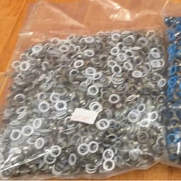 [SỈ] Nút bấm vành 9mm Cúc áo em bé Nút bấm 5 chấu Nút bấm 4 chi tiết Bằng thau không gỉ Bọc sơn nhiều màu Bịch 1000 bộ 8
