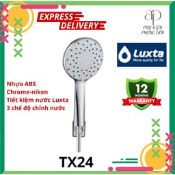 Bộ Tay Sen Tắm Luxta & Tay Sen Tăng Áp Luxta TX24 - Tay Sen 6 Chế Độ - Bảo Hành 1 Năm - Phụ Kiện Phòng Tắm AP Home 5