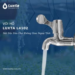 Vòi Hồ Luxta L4102 Thiết Kế Hiện Đại, Sang Trọng - Phụ Kiện Phòng Tắm AP Home 2