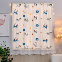 Rèm cửa dán tường không cần khoan đục nhiều họa tiết PM DECOR, rèm cản nắng, cản gió,cản tia UV 6