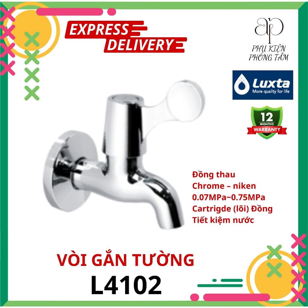 Vòi Hồ Luxta L4102 Thiết Kế Hiện Đại, Sang Trọng - Phụ Kiện Phòng Tắm AP Home