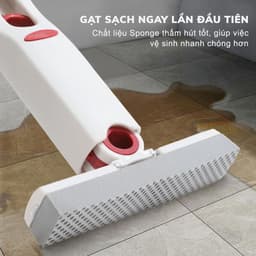 Cây Lau Đa Năng Tự Vắt Thông Minh JYoohome Chổi Lau Bàn Bếp Mini Lau Phòng Tắm Kính Xe Hơi Bóp Tay 4