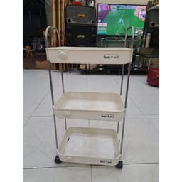 Kệ để đựng đồ đa năng (loại 1 ) Kệ bếp 3 - 4 tầng có bánh xe LCNL2 5
