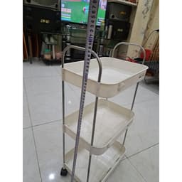 Kệ để đựng đồ đa năng (loại 1 ) Kệ bếp 3 - 4 tầng có bánh xe LCNL2 8