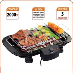 Bếp nướng điện không khói đa năng công suất 2000W 4