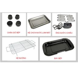 Bếp nướng điện không khói đa năng công suất 2000W 3