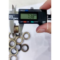 Khoen bạt khoen ore 14mm Khuy mắt cáo đóng bạt 14ly Bằng sắt Màu Đồng Bịch 100 khoen + 100 Long đền 6
