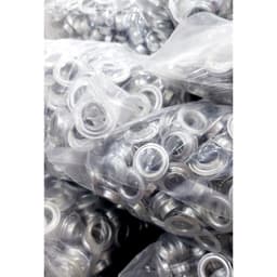 Khoen bạt khoen ore 10mm Chân cao 6mm Khuy mắt cáo đóng bạt 10ly Bằng Nhôm Khoen có long đền 5