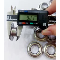 Khoen ore 15mm Chân cao 8mm Khuy mắt cáo Chuyên đóng bạt Loại Xịn Chống gỉ sét môi trường mặn Bằng Inox 201 Chưa xi 7