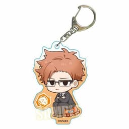 (Mua 1 tặng 1) Móc khóa TOKYO ALIENS ver NGỒI SUY TƯ in hình anime chibi mica acrylic dễ thương quà tặng xinh xắn 3