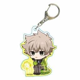 (Mua 1 tặng 1) Móc khóa TOKYO ALIENS ver NGỒI SUY TƯ in hình anime chibi mica acrylic dễ thương quà tặng xinh xắn 4