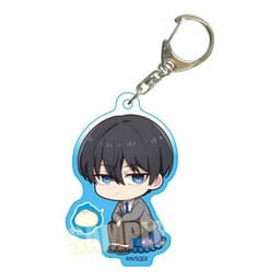 (Mua 1 tặng 1) Móc khóa TOKYO ALIENS ver NGỒI SUY TƯ in hình anime chibi mica acrylic dễ thương quà tặng xinh xắn 9
