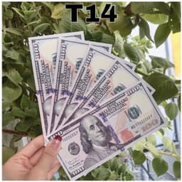 Set 10 Bao Lì Xì, Tờ Tiền 100 USD, Hình Thú, Tấn Tài Tấn Lộc, Phúc Lộc Thọ, Phong Bì Đỏ, Vàng. 3