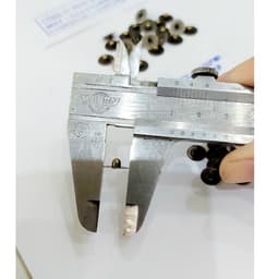 Nút đinh tán cố định túi trước quần jean (rivets for jeans pocket) Hàng không gỉ sét Bịch 100 nút + 100 đinh 8